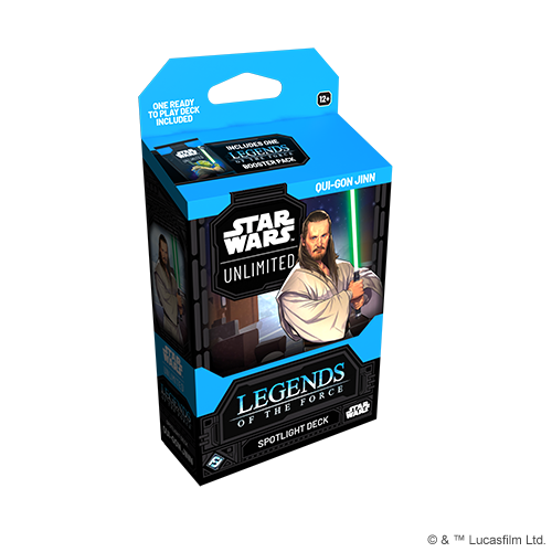 Qui-Gon Jinn Legends of the Force Spotlight Deck
