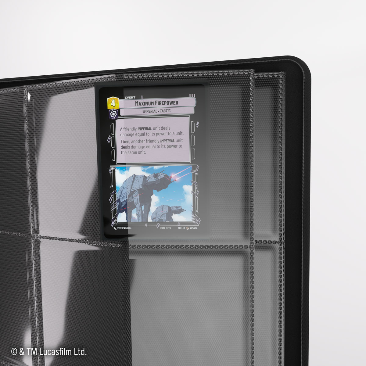 Star Wars: Unlimited Zip-Up Album - The Chieftain & A'Kobe