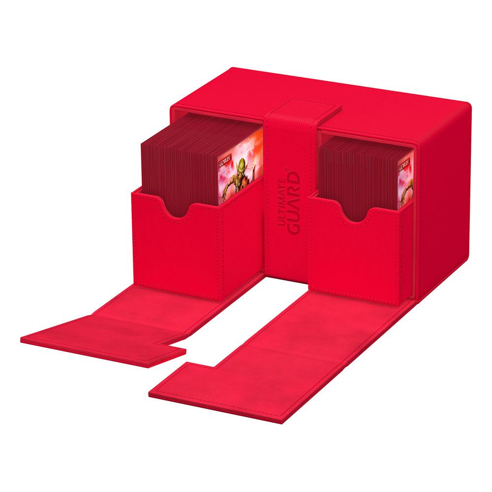 Ultimate Guard Twin Flip`n`Tray 160+ XenoSkin Monocolor Red Ultimate Guard Twin Flip`n`Tray 160+ XenoSkin Monocolor Red