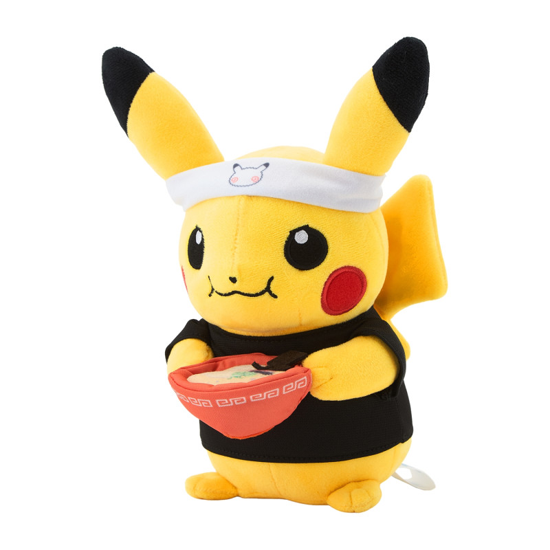 Plush Pikachu Ramen Ver. Pokémon Center Fukuoka