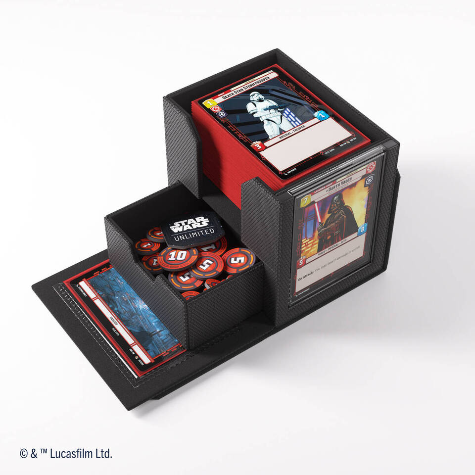 Star Wars: Unlimited Deck Pod - Schwarz Star Wars: Unlimited Deck Pod - Schwarz