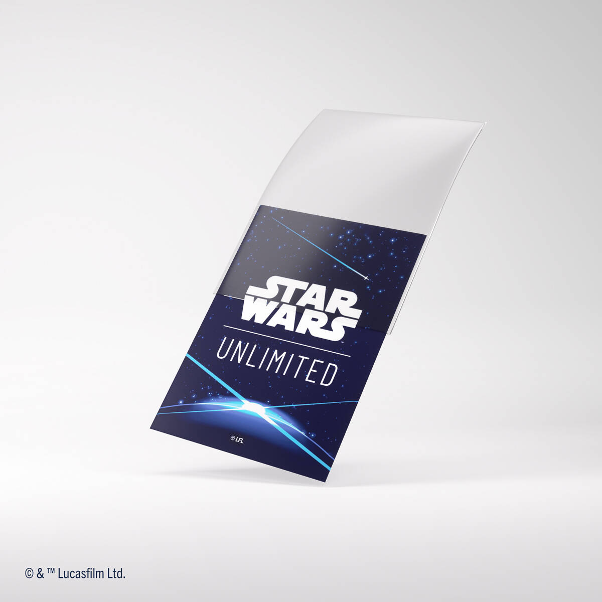 Star Wars: Unlimited Art Sleeves Double Sleeving Pack - Weltraum Blau