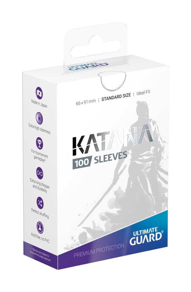Ultimate Guard Katana Standard Sleeves (100 Sleeves) Ultimate Guard Katana Standard Sleeves (100 Sleeves)