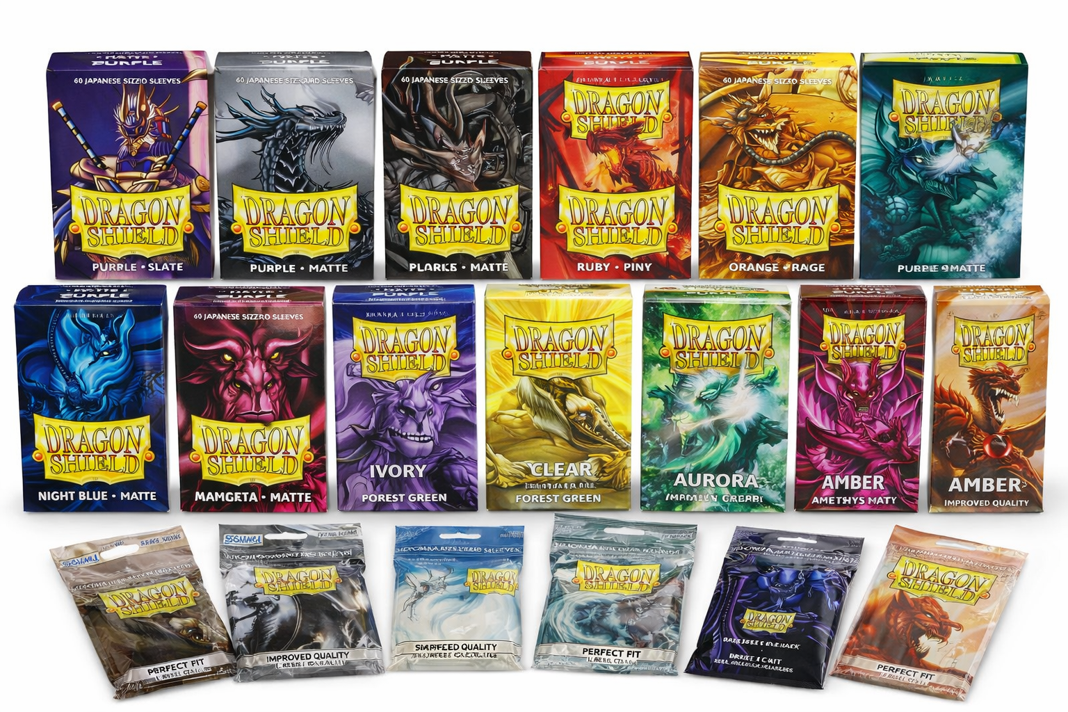 Dragon Shield Japanese Matte Sleeves (60 Sleeves)