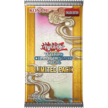Limited Pack World Championship 2026 Display (10 Packs) - YGO