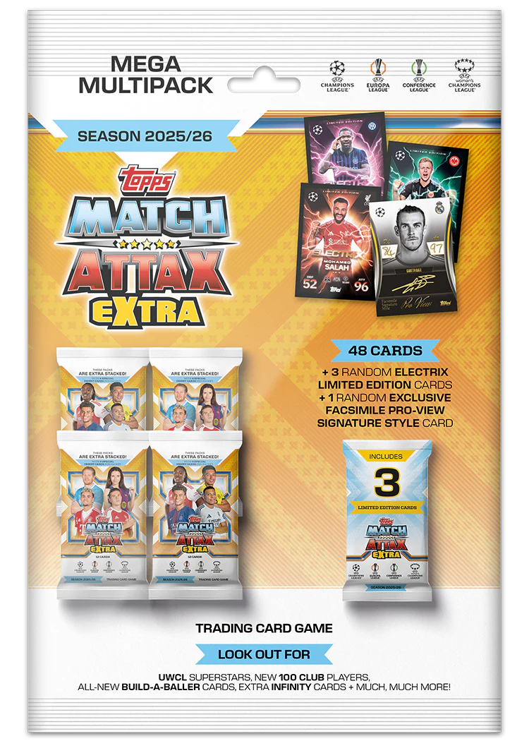 Match Attax Champions League Extra 25/26 - Mega Multipack