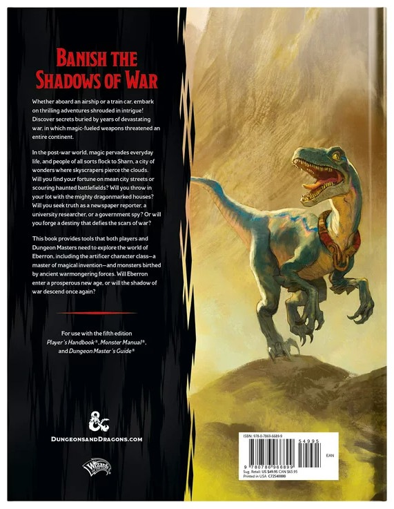 D&D RPG Adventure Eberron: Rising from the Last War D&D RPG Adventure Eberron: Rising from the Last War