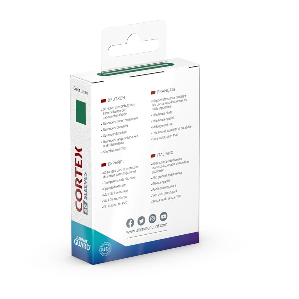 Cortex Japanese Size Sleeves (60 Sleeves) Cortex Japanese Size Sleeves (60 Sleeves)