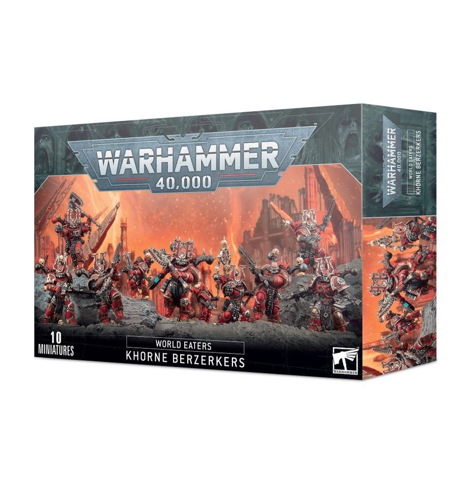 World Eaters - Khorne Berzerkers World Eaters - Khorne Berzerkers