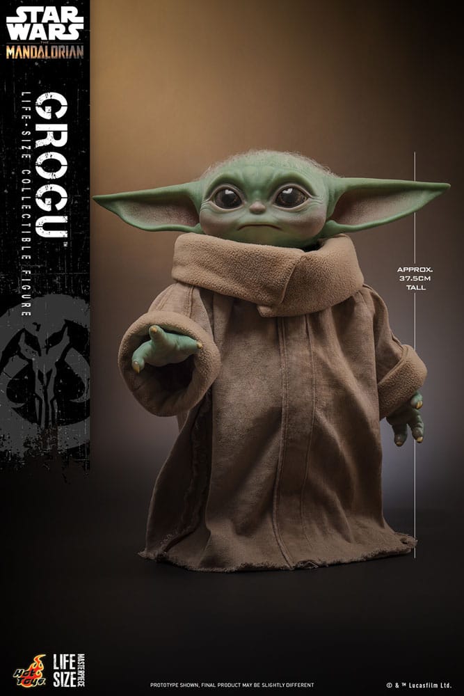 Star Wars: The Mandalorian Life-Size Masterpiece Actionfigur Grogu 37 cm Star Wars: The Mandalorian Life-Size Masterpiece Actionfigur Grogu 37 cm