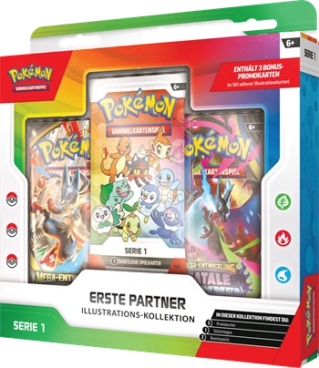 Pokémon First Partner Illustration Collection Series 1