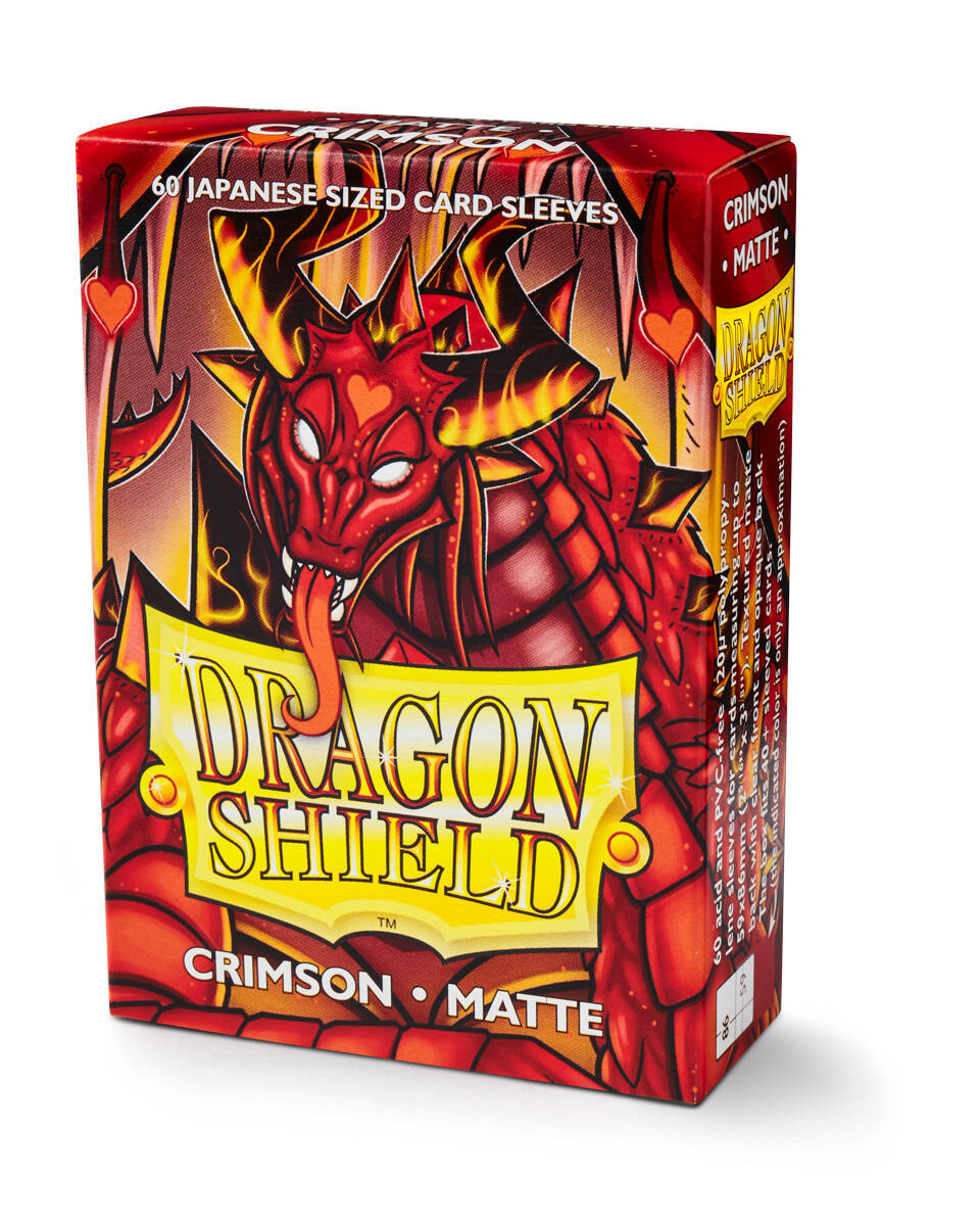 Dragon Shield Japanese Matte Sleeves (60 Sleeves) Dragon Shield Japanese Matte Sleeves (60 Sleeves)