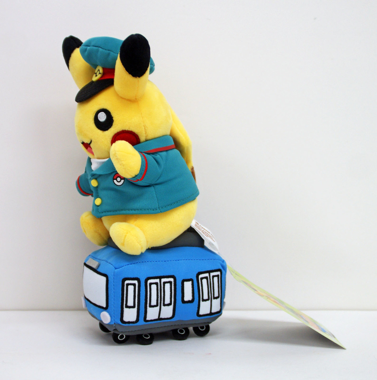 Plush Toy Train Pikachu