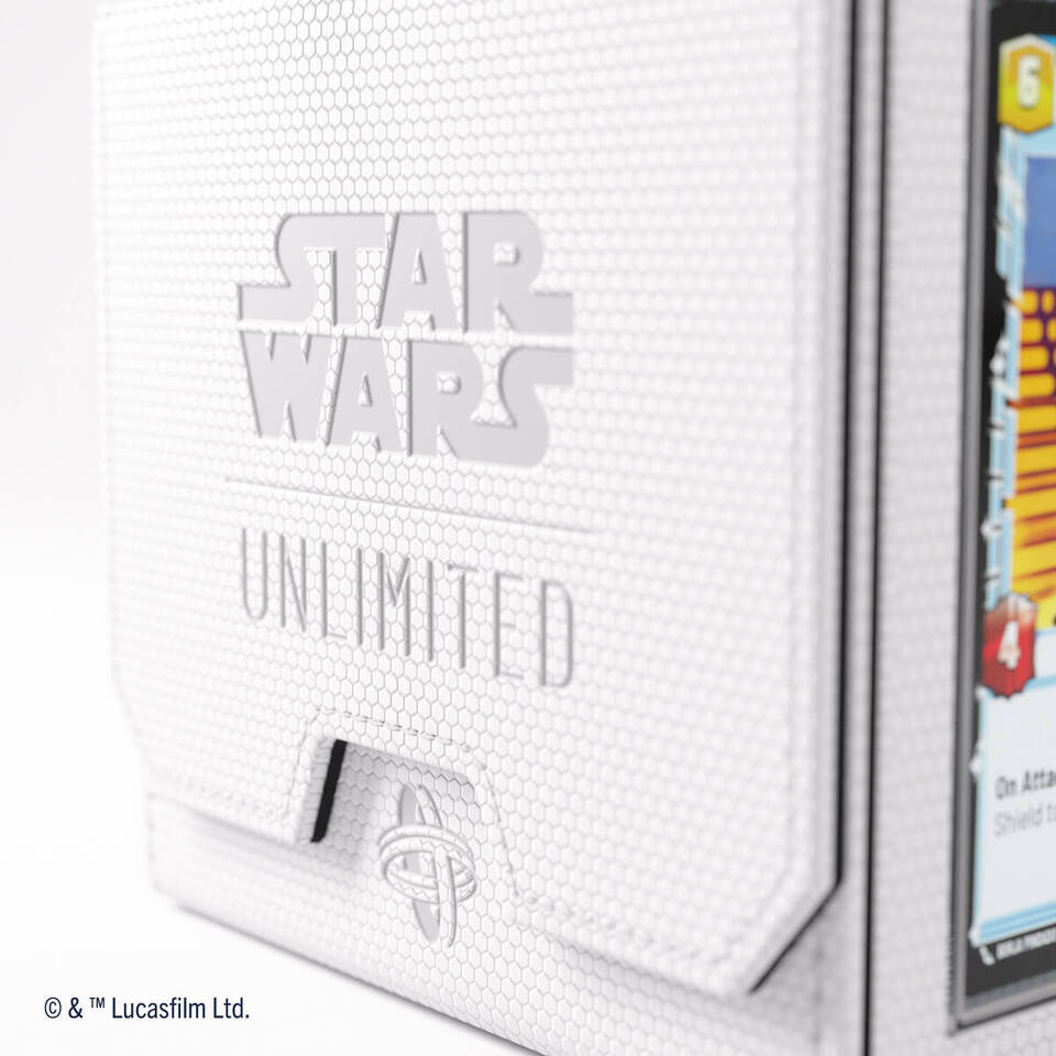Star Wars: Unlimited Deck Pod - White Star Wars: Unlimited Deck Pod - White