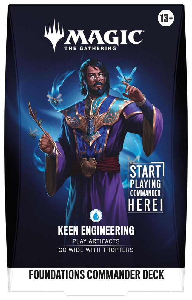 Foundations Starter Commander Deck Keen Engineering
