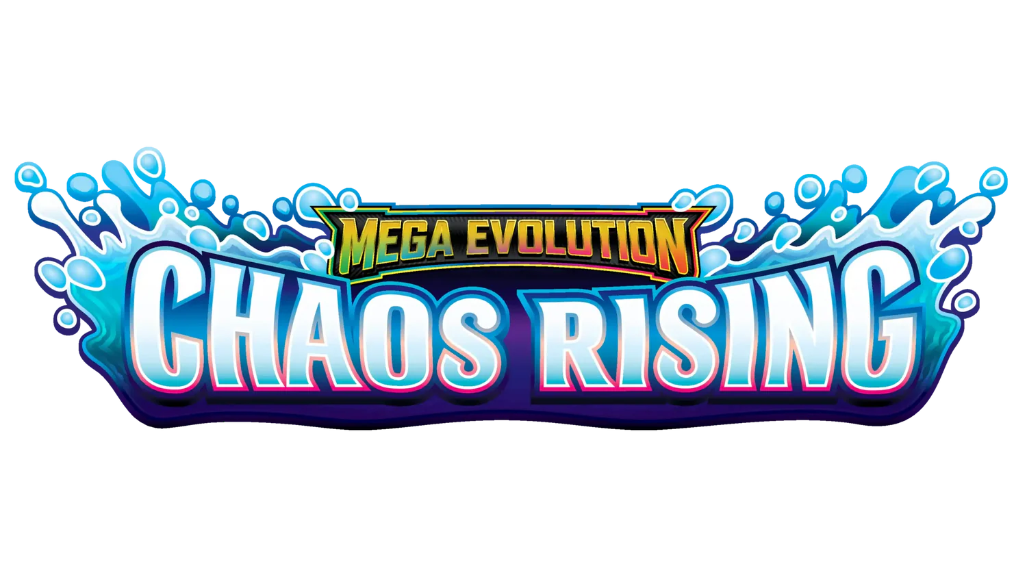 Pokemon Mega Evolution Chaos Rising 3er Blister ME04 Englisch