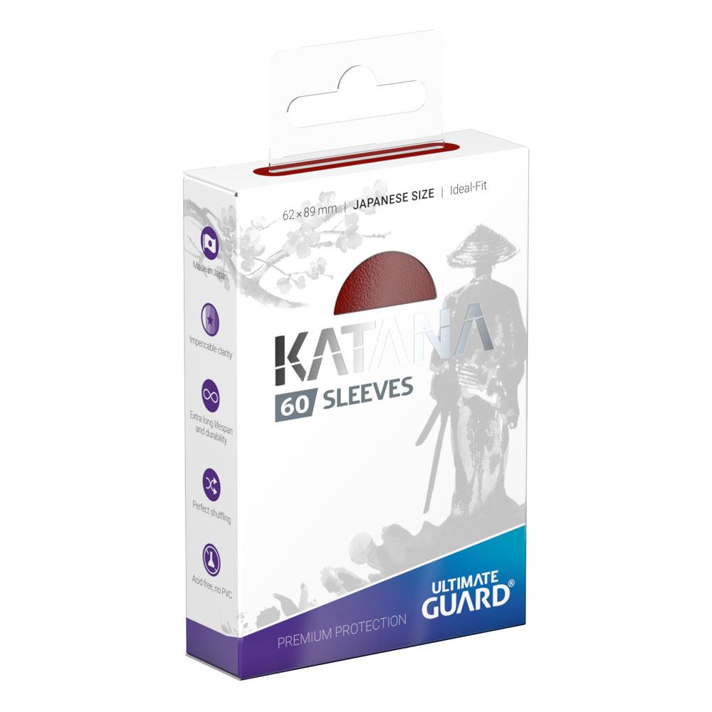 Ultimate Guard Katana Japanese Size Sleeves (60 Sleeves) Ultimate Guard Katana Japanese Size Sleeves (60 Sleeves)