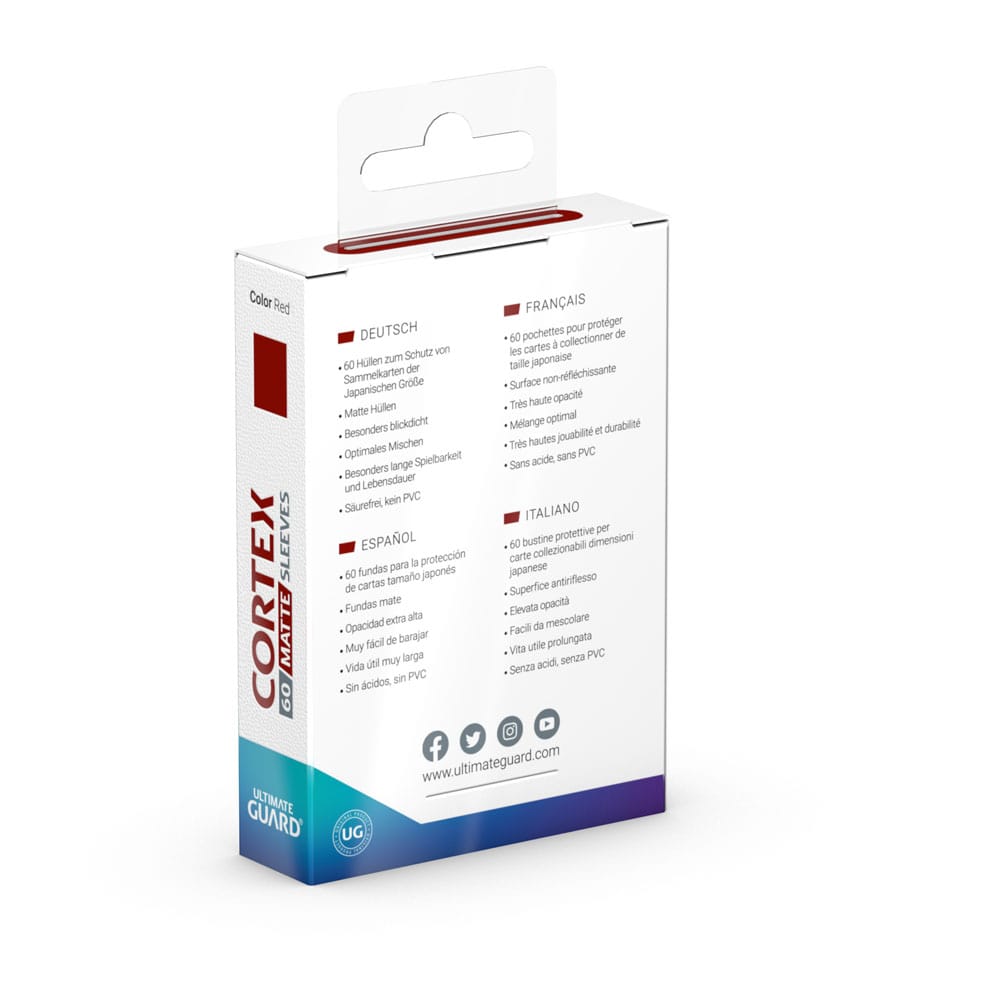 Cortex Japanese Size Sleeves (60 Sleeves) Cortex Japanese Size Sleeves (60 Sleeves)