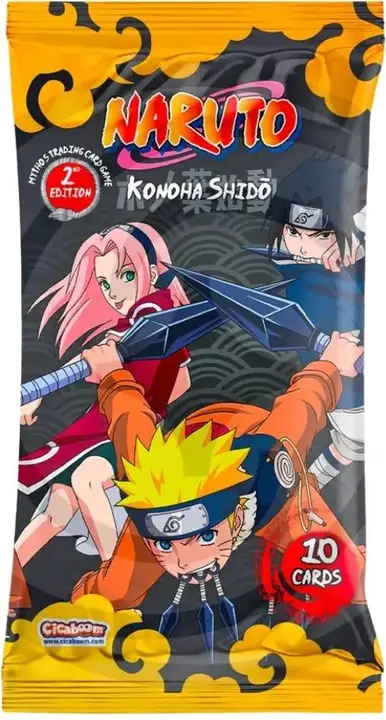 Naruto Mythos TCG Konoha Shidō First Set 2nd Edition