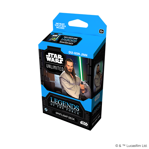 Qui-Gon Jinn Legends of the Force Spotlight Deck Qui-Gon Jinn Legends of the Force Spotlight Deck