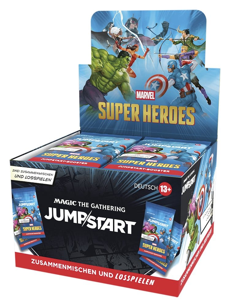 Marvel Super Heroes Jumpstart Display