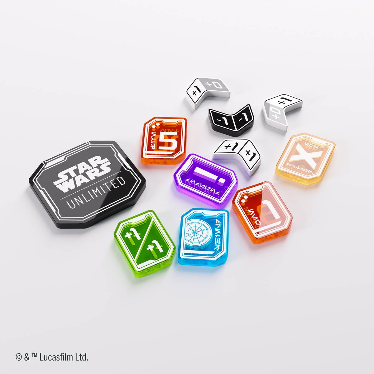 Star Wars: Unlimited Acrylic Tokens Pro