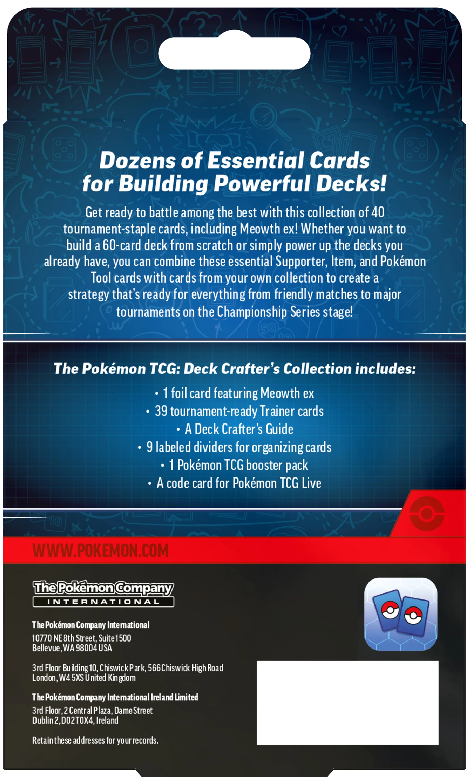 Pokémon Deck Crafter's Collection 2026