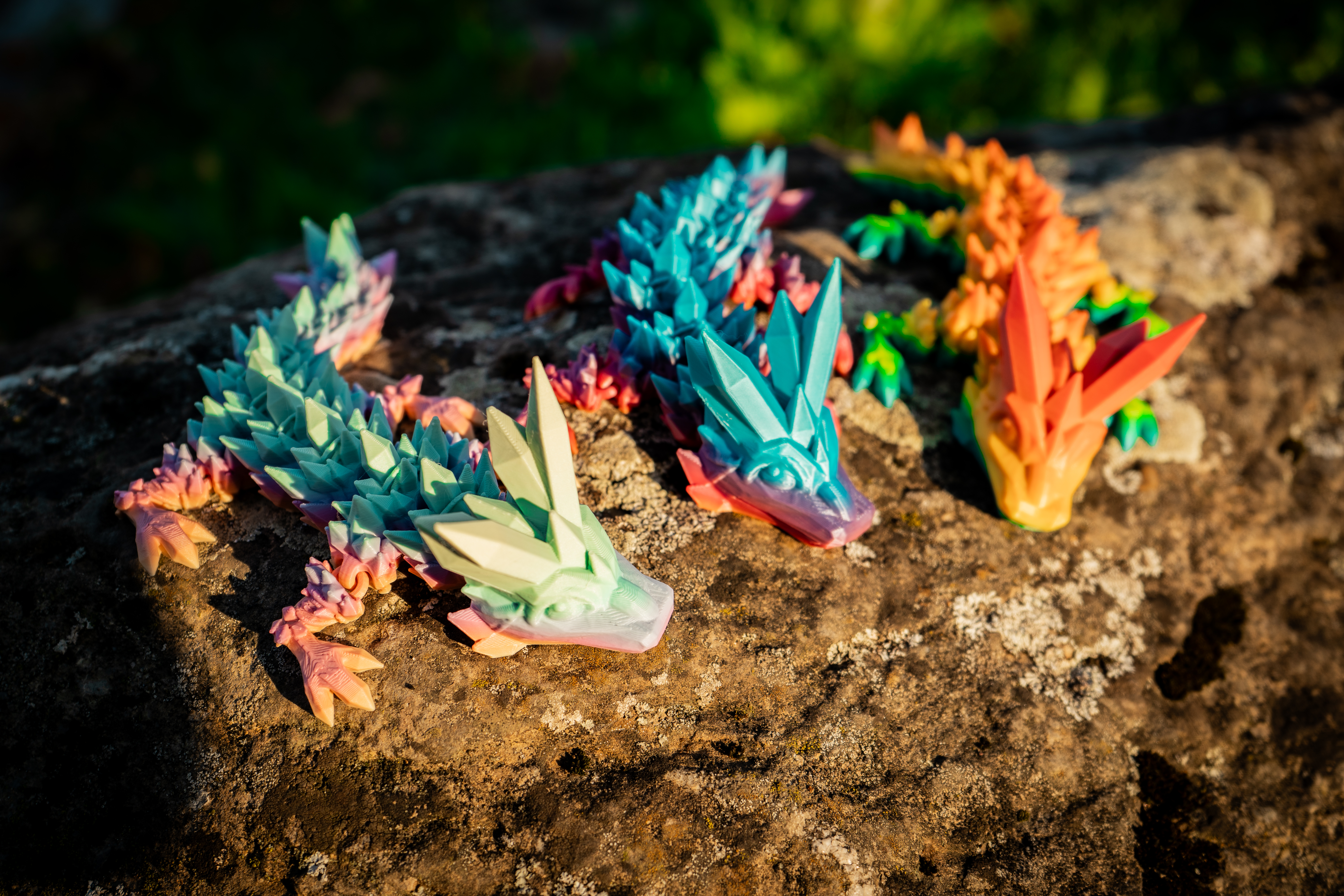 Crystal Baby Dragon Rainbow Assorted