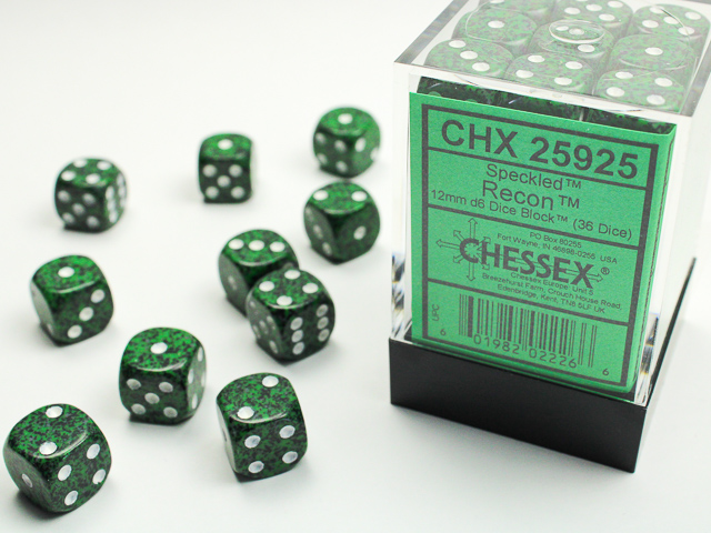 Chessex 12mm d6 Speckled Chessex 12mm d6 Speckled