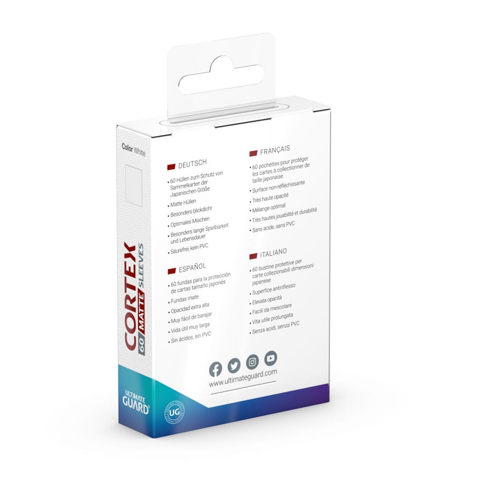 Cortex Japanese Size Sleeves (60 Sleeves) Cortex Japanese Size Sleeves (60 Sleeves)