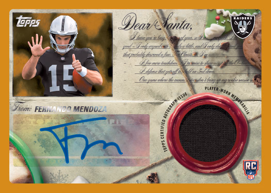 Topps Holiday Football 2026