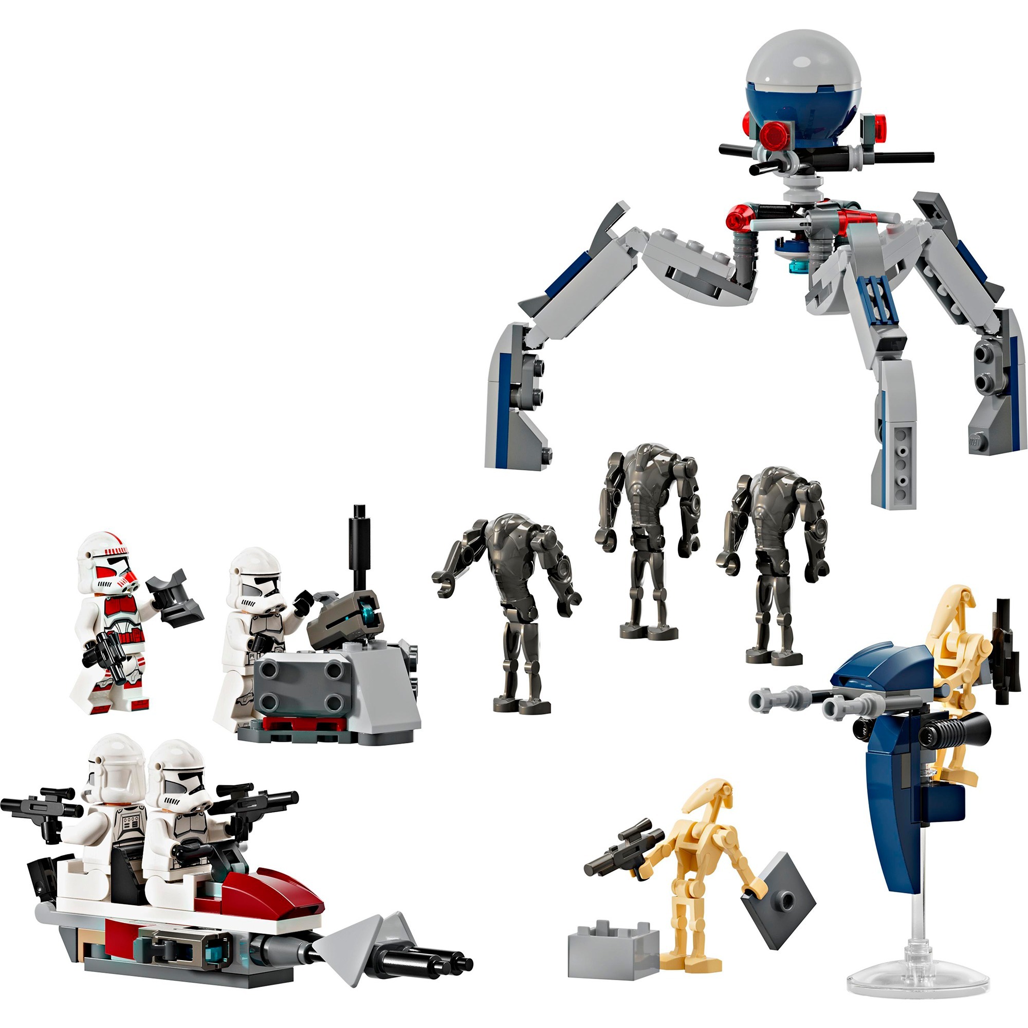 LEGO 75372 Star Wars Clone Trooper & Battle Droid Battle Pack LEGO 75372 Star Wars Clone Trooper & Battle Droid Battle Pack