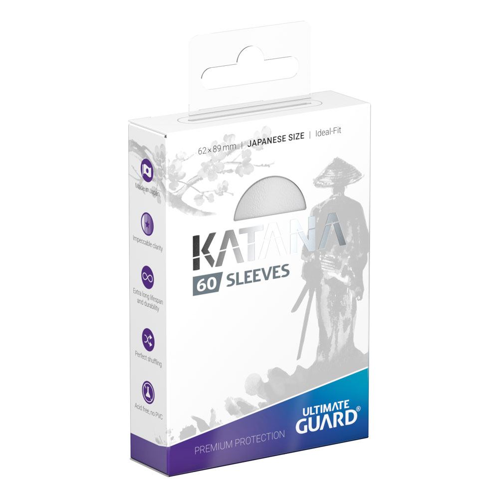 Ultimate Guard Katana Japanese Size Sleeves (60 Sleeves) Ultimate Guard Katana Japanese Size Sleeves (60 Sleeves)
