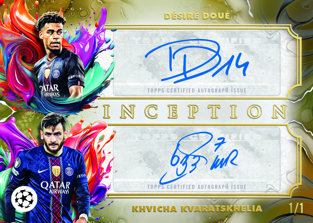 Topps Inception UEFA Club Competitions 2025/26