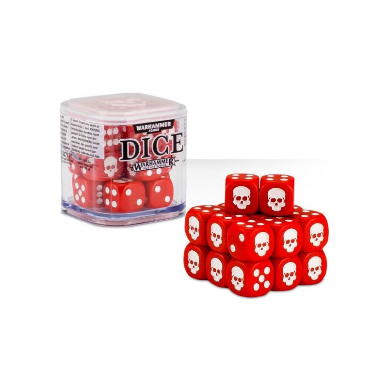 Warhammer 12mm Dice Cube Skull
