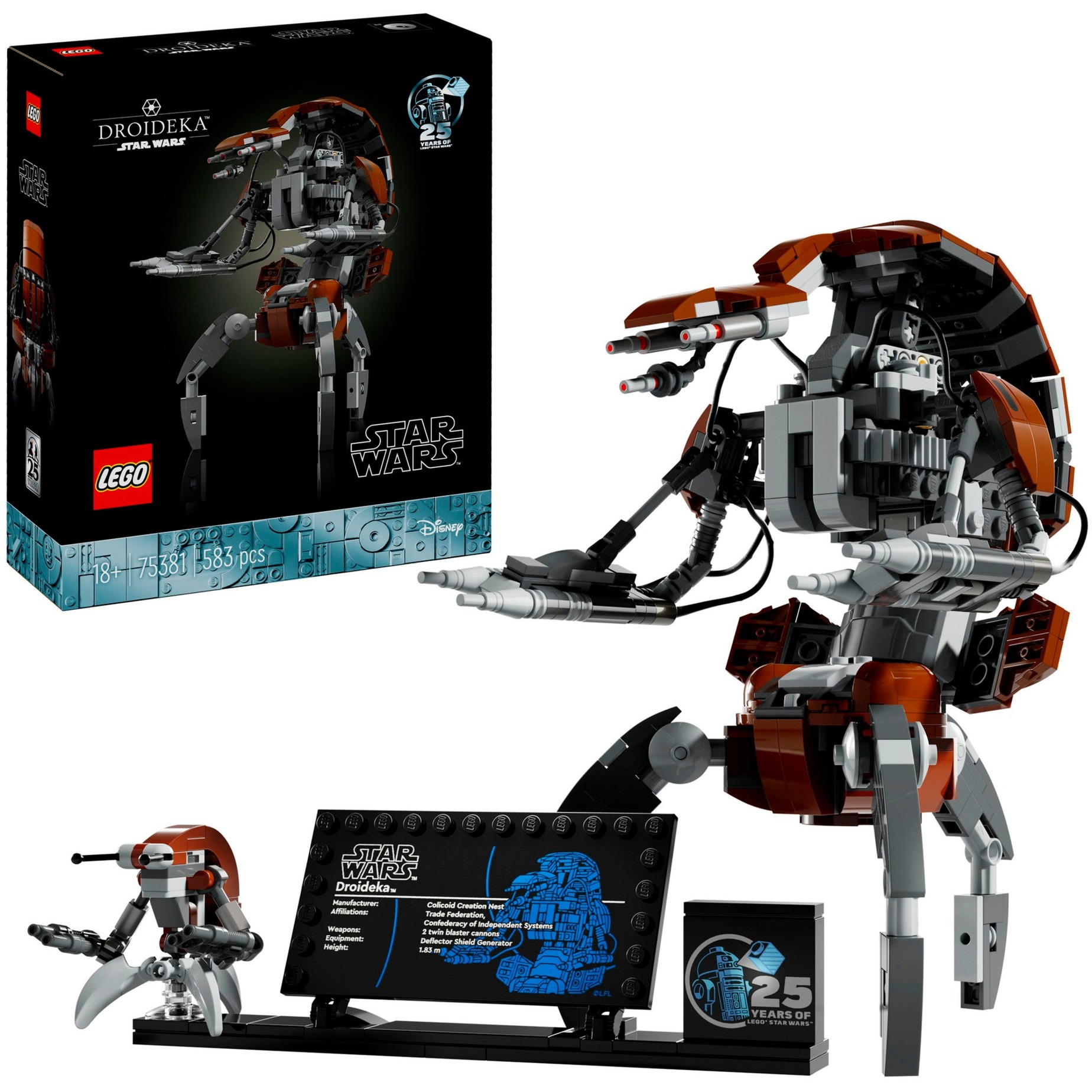 LEGO 75381 Star Wars Droideka LEGO 75381 Star Wars Droideka
