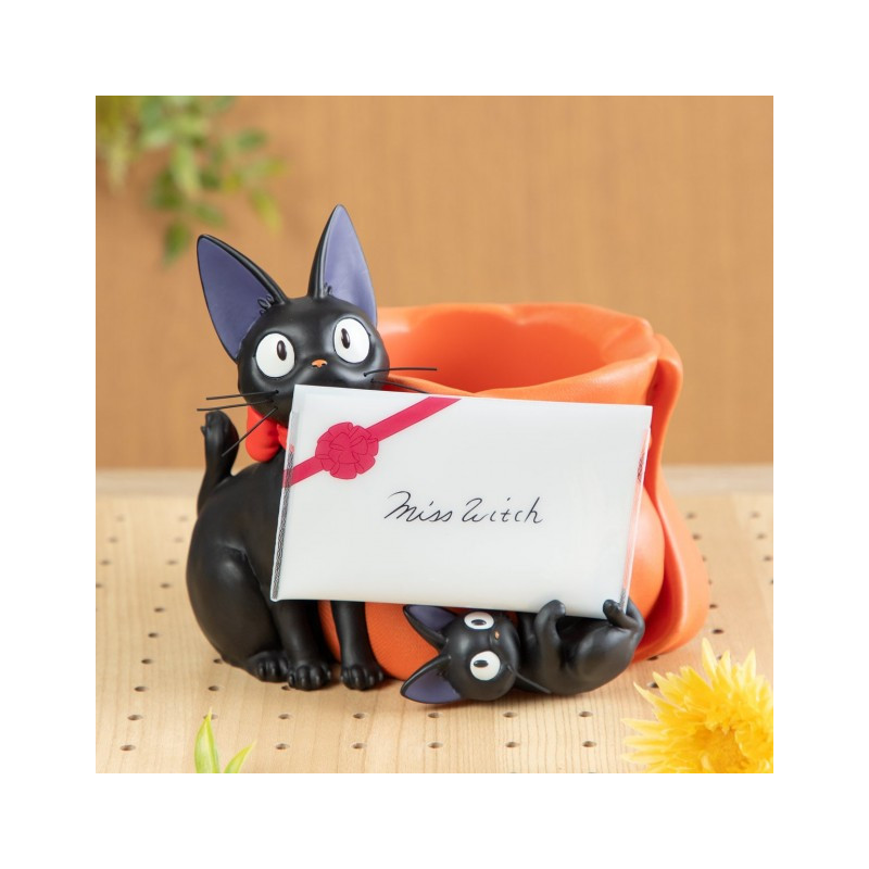 Diorama Planter Jiji and pouch - Kiki’s Delivery Service
