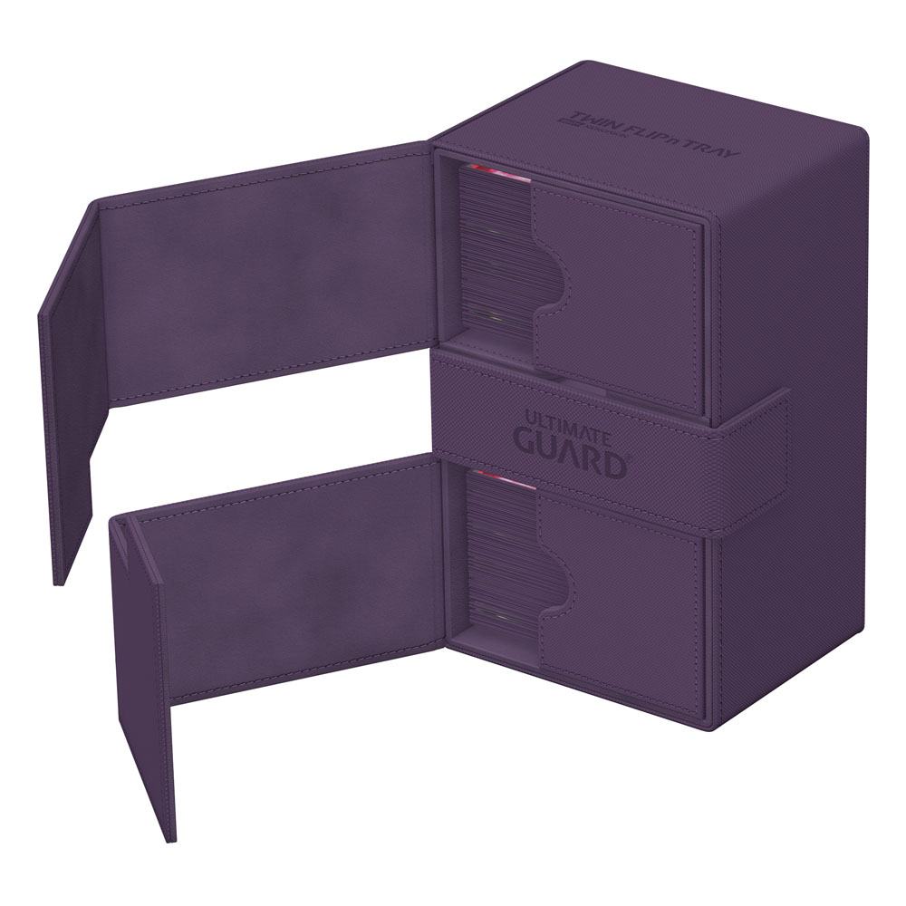 Ultimate Guard Twin Flip`n`Tray 160+ XenoSkin Monocolor Purple Ultimate Guard Twin Flip`n`Tray 160+ XenoSkin Monocolor Purple