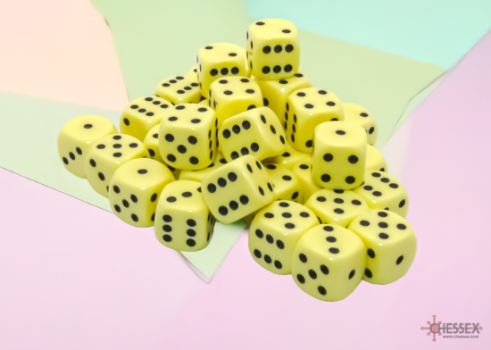 Chessex 12mm d6 Opaque Chessex 12mm d6 Opaque