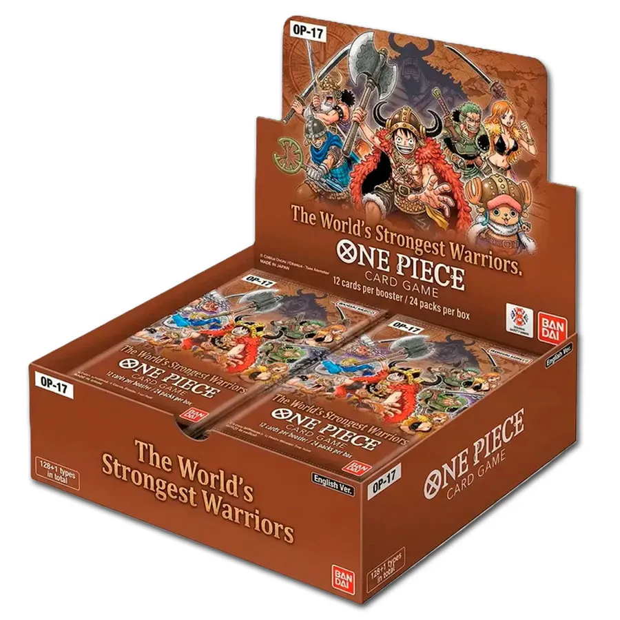OP17 The Worlds Strongest Warriors Booster Display