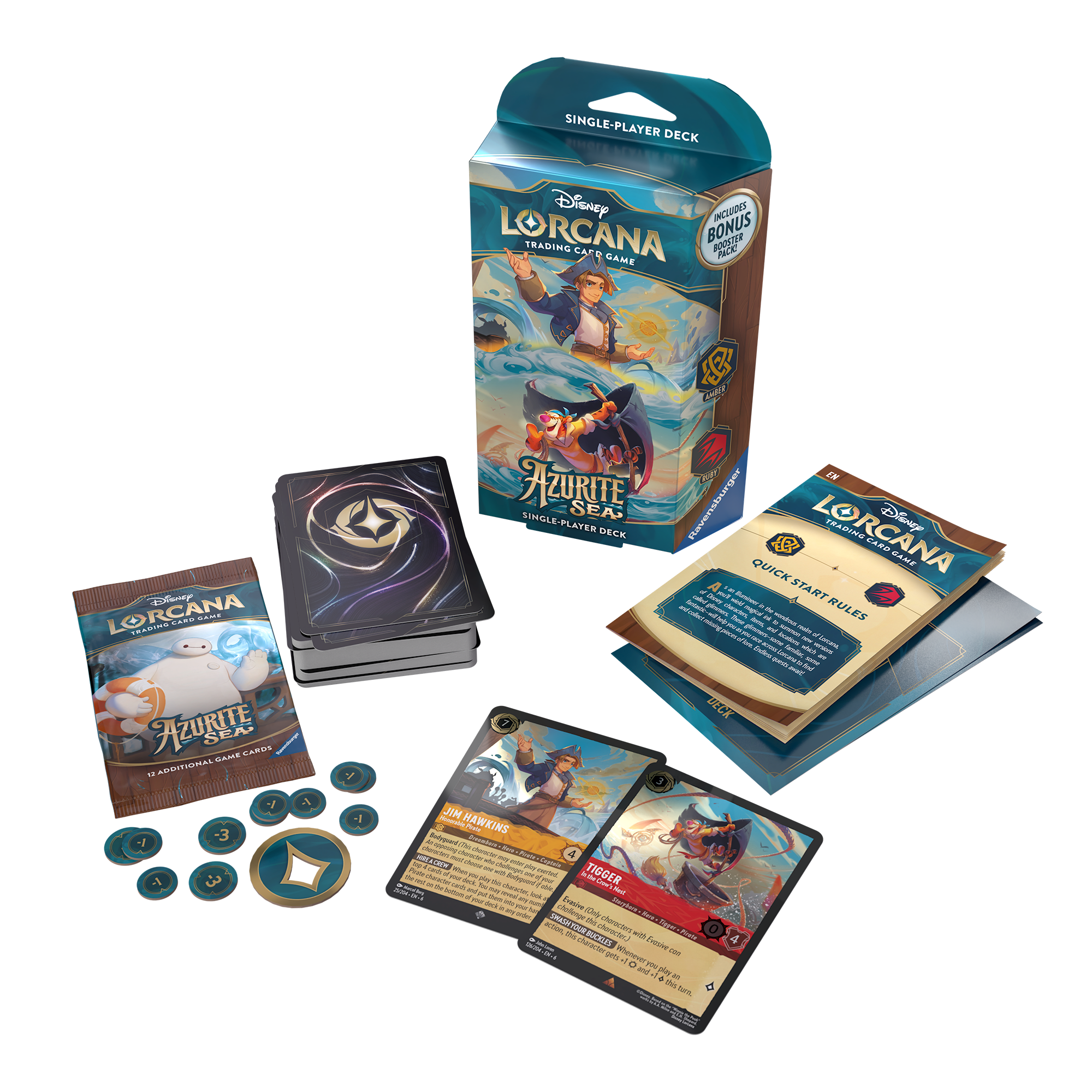 Azurite Sea Starter Deck Amber & Ruby