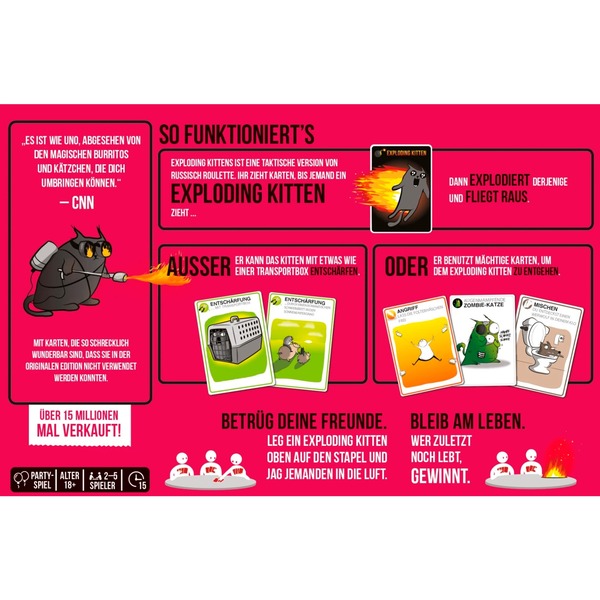 Exploding Kittens - NSFW-Edition Exploding Kittens - NSFW-Edition