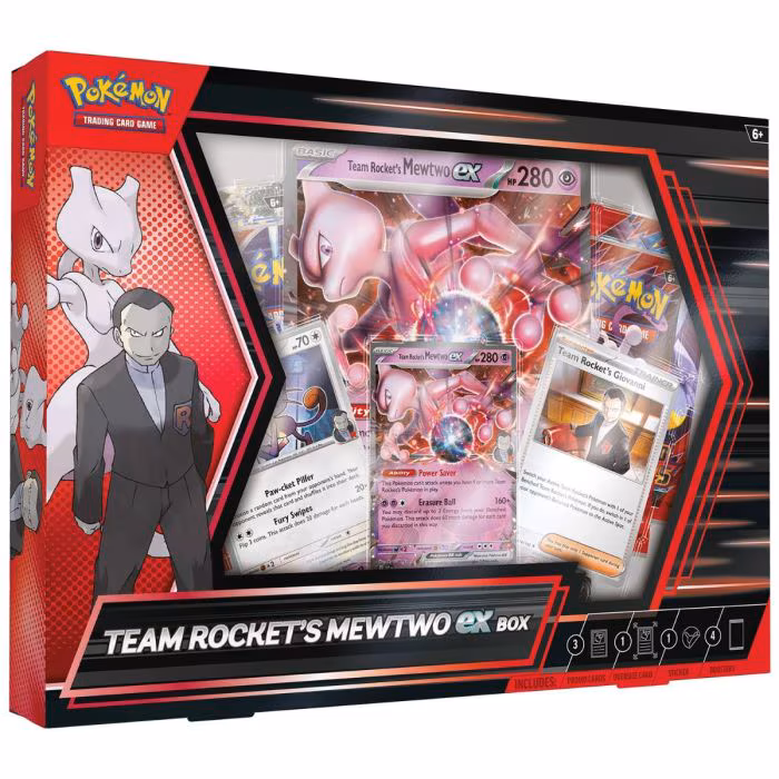Team Rocket's Mewtwo EX Box