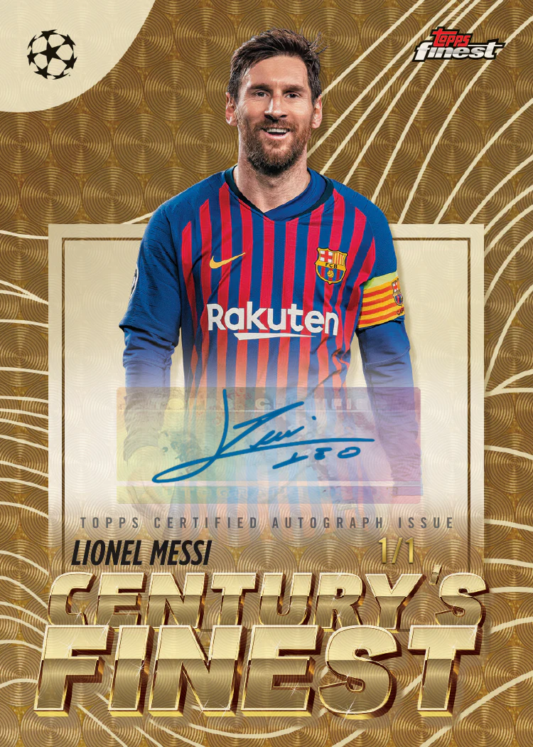 Topps Finest UEFA Champions League 2025-26 - Hobby Box
