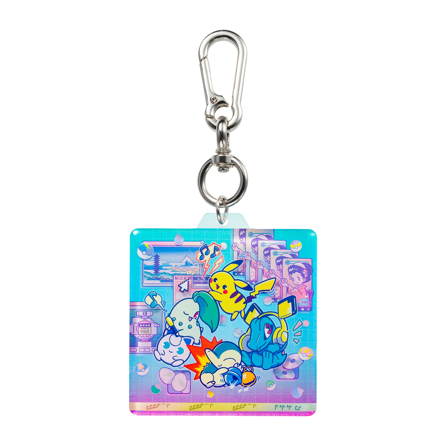 Timeless Adventure Johto Keychain