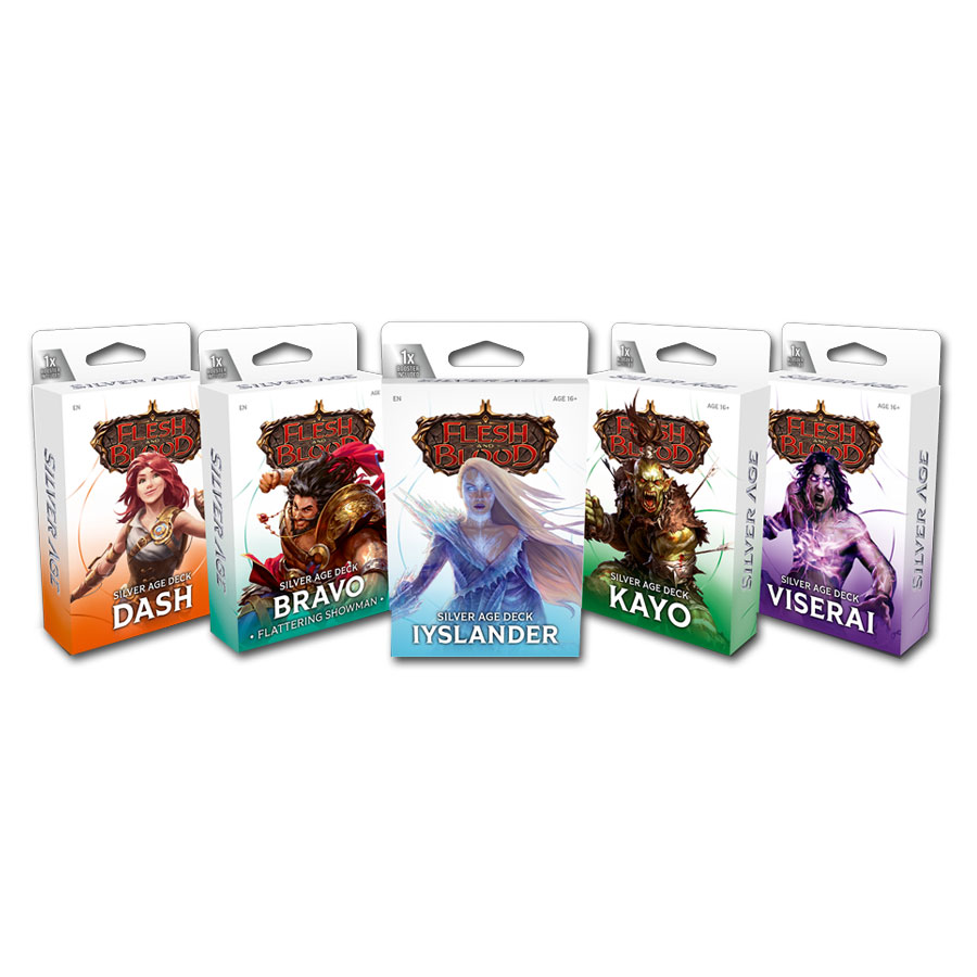 Flesh and Blood Silver Age Deck's