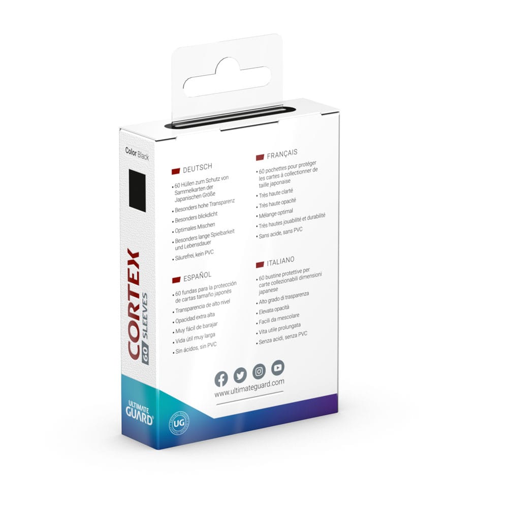 Cortex Japanese Size Sleeves (60 Sleeves) Cortex Japanese Size Sleeves (60 Sleeves)