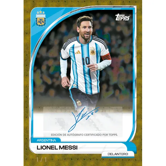 Topps Argentina Collector Tin 2025/26