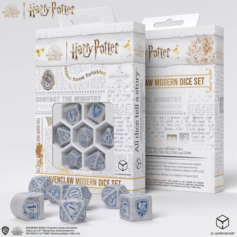 Harry Potter Ravenclaw Modern Dice Set