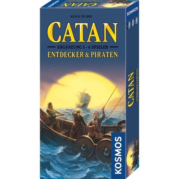 CATAN - Explorers & Pirates Expansion 5-6 Players